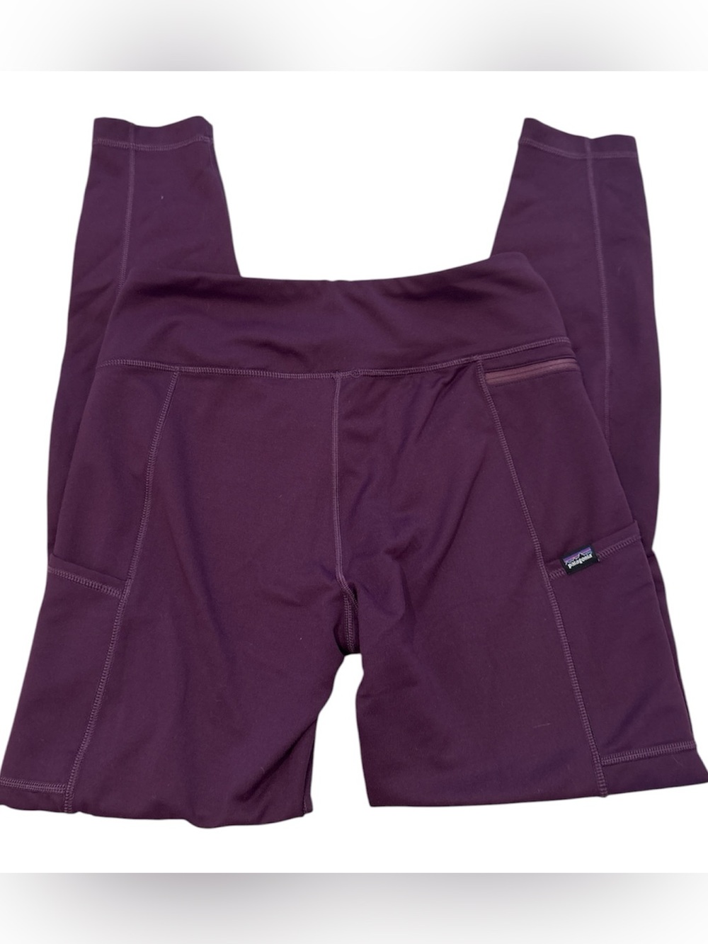 Patagonia Pack Out tights in Plum Purple Size Medium